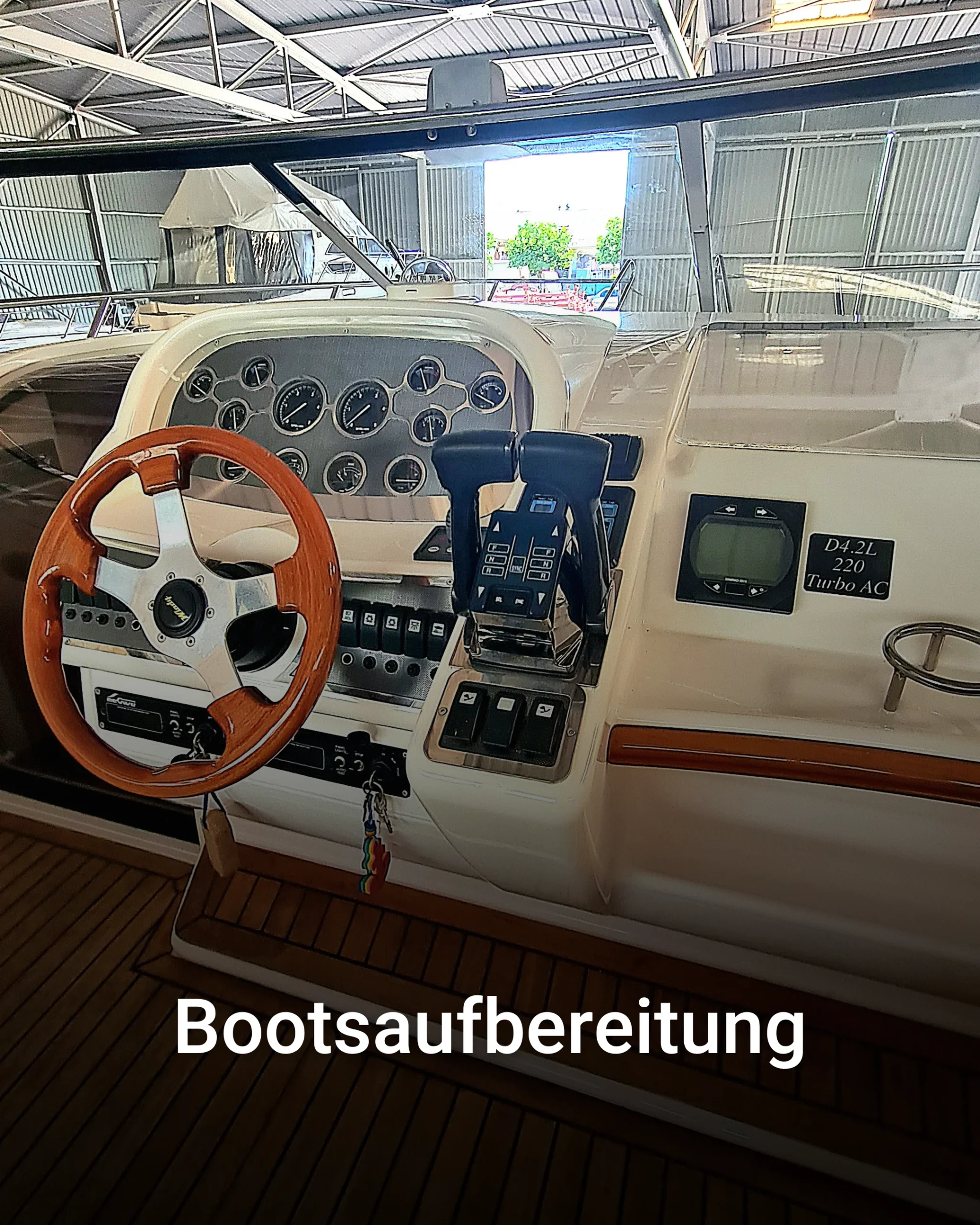 Bild Spot Repair Bild Bootsaufbereitung Unterseite Aufbereitung